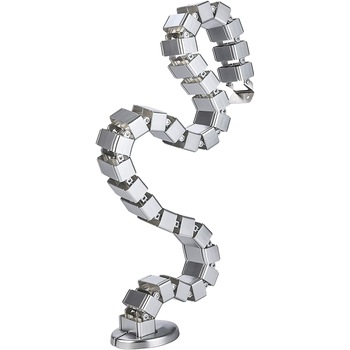 Sistem mascare flexibil cabluri pt birou cu talpa QMOBILI Pipe Silver, profil mascare cabluri vertical,120 cm Sistem mascare flexibil cabluri pt birou cu talpa QMOBILI Pipe Silver, profil mascare cabluri vertical,120 cm