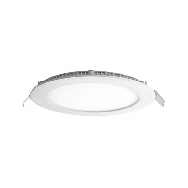 Spot incastrat rotund, rezistent la umiditate, 6W, IP44, 4000K, 110mm