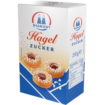 Zahar granulat pentru decor Diamant, 250g Zahar granulat pentru decor Diamant, 250g