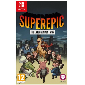 Joc Superepic The Entertainment War Nintendo Switch Joc Superepic The Entertainment War Nintendo Switch