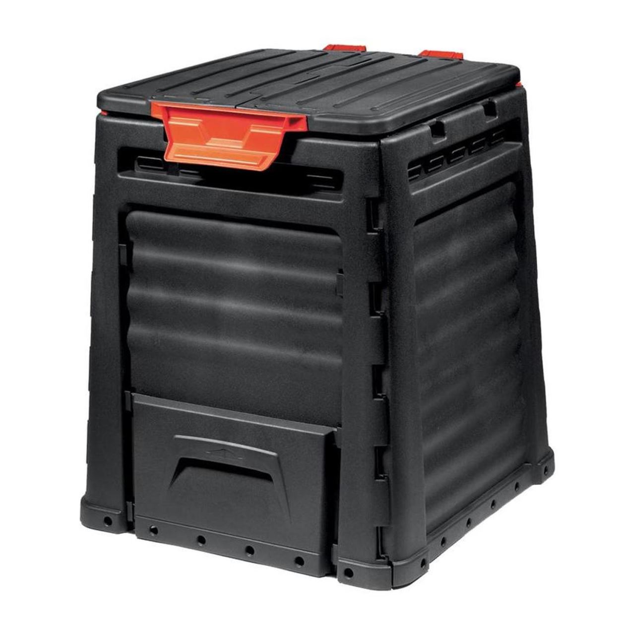 Compostor Keter Eco, 320 litri, negru, 65x65x75 cm