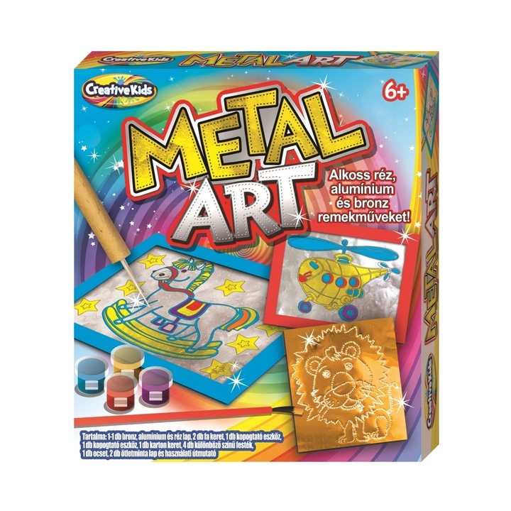 Set creativ, Metal art, Creative Kids, 76265