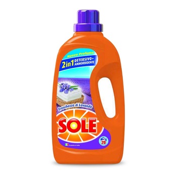 Detergent lichid Sole Frescheza di Lavanda 20 spalari 1.3 l Detergent lichid Sole Frescheza di Lavanda 20 spalari 1.3 l