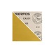 Set 100 buc disc abraziv DEERFOS CA331 GOLD 150 mm 6 gauri granulatie 240, prindere arici (cu scai, velcro)