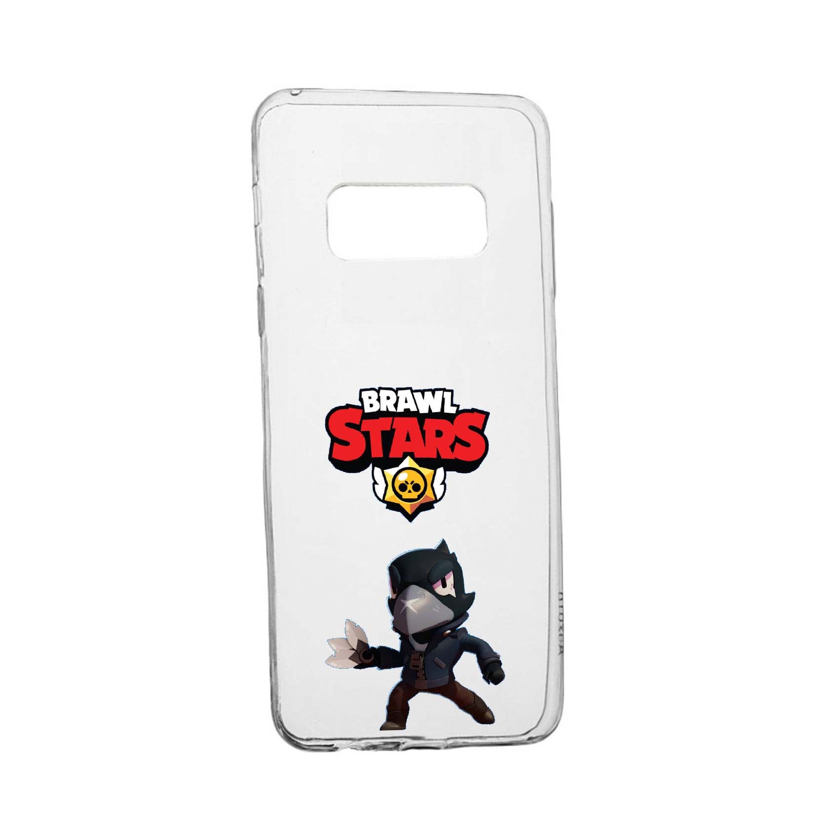 Husa Brawl Stars Crow, pentru Samsung Galaxy Note 8, rezistenta la uzura, anti-alunecare, din silicon Premium, 644