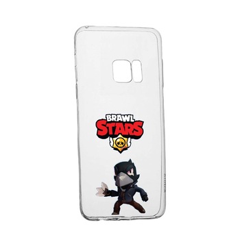 Husa Brawl Stars Crow, pentru Samsung Galaxy S7, rezistenta la uzura, anti-alunecare, din silicon Premium, 644 Husa Brawl Stars Crow, pentru Samsung Galaxy S7, rezistenta la uzura, anti-alunecare, din silicon Premium, 644