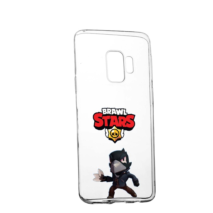 Силиконов калъф Unique за Brawl Stars Crow, Samsung Galaxy S9 Plus, 644
