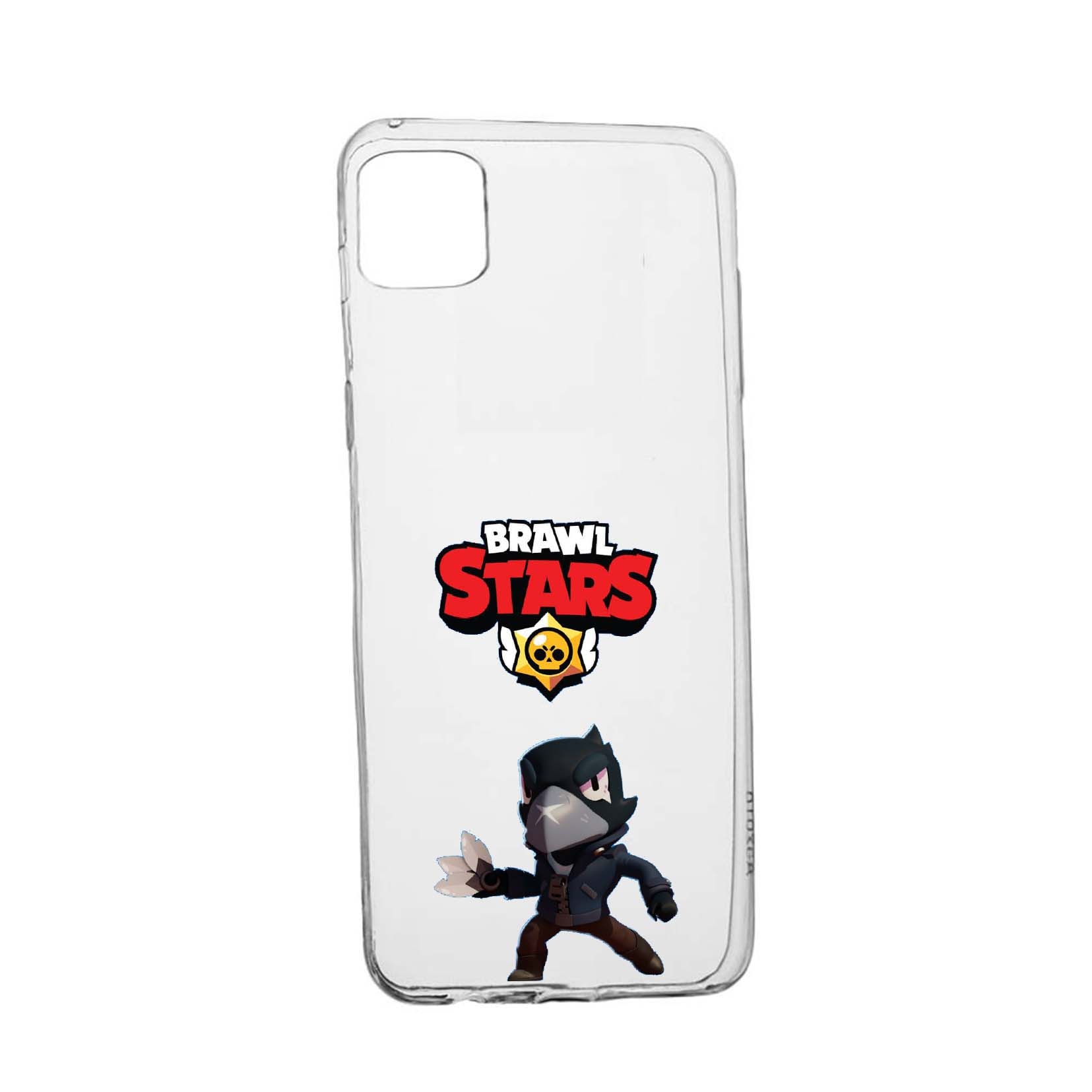 Husa Brawl Stars Crow, pentru Apple iPhone 11 Pro Max, rezistenta la uzura, anti-alunecare, din silicon Premium, 644