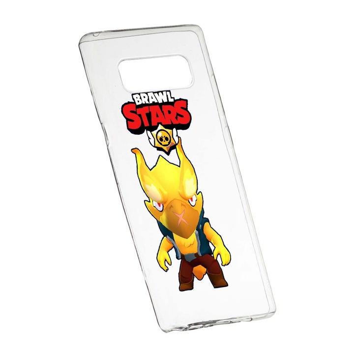 Силиконов калъф Unique за Brawl Stars Phoenix Crow, Samsung Galaxy S10 Plus, 645