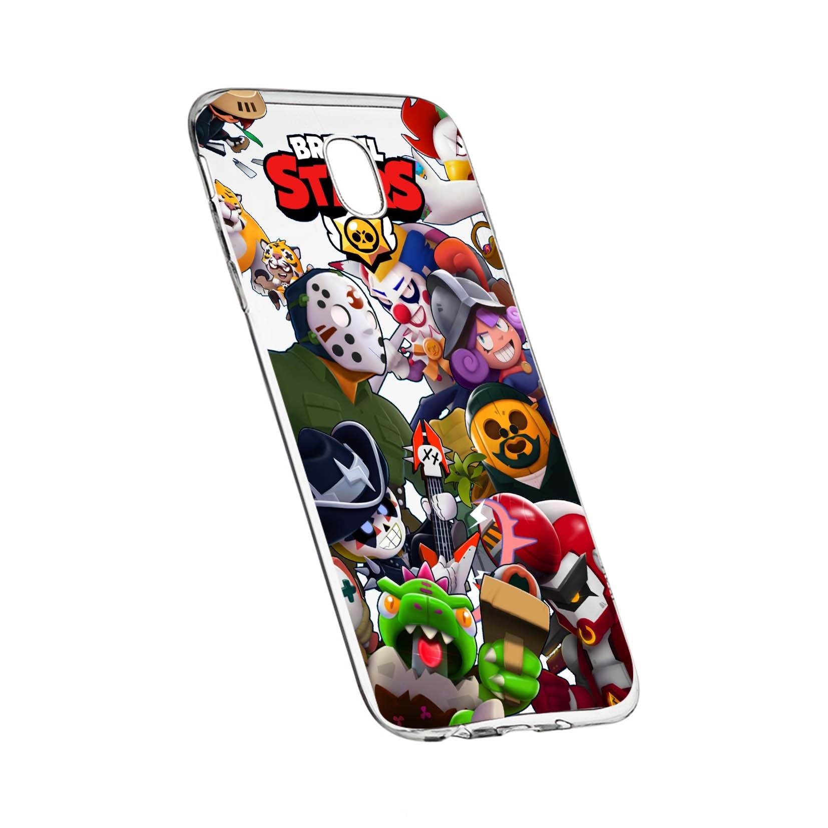 Husa Brawl Stars, pentru Samsung Galaxy J5 2017, rezistenta la uzura, anti-alunecare, din silicon Premium, 646