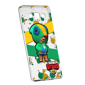 Husa Brawl Stars Leon, pentru Samsung Galaxy J5 2016, rezistenta la uzura, anti-alunecare, din silicon Premium, 647 Husa Brawl Stars Leon, pentru Samsung Galaxy J5 2016, rezistenta la uzura, anti-alunecare, din silicon Premium, 647