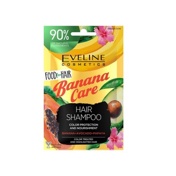 Sampon plic pentru par Eveline Banana Care 20ml Sampon plic pentru par Eveline Banana Care 20ml