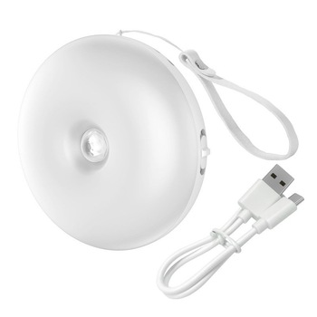 Lampa Baseus fara fir cu senzor, magnet si agatatoare, lumina calda Lampa Baseus fara fir cu senzor, magnet si agatatoare, lumina calda