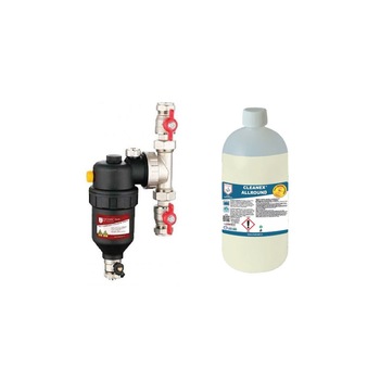 Filtru antimagnetita Cleanex Mag HF1 3/4” / 22 mm, magnet 12000 GAUSS, robineti cu mufa de compresie cupru 22 Filtru antimagnetita Cleanex Mag HF1 3/4” / 22 mm, magnet 12000 GAUSS, robineti cu mufa de compresie cupru 22