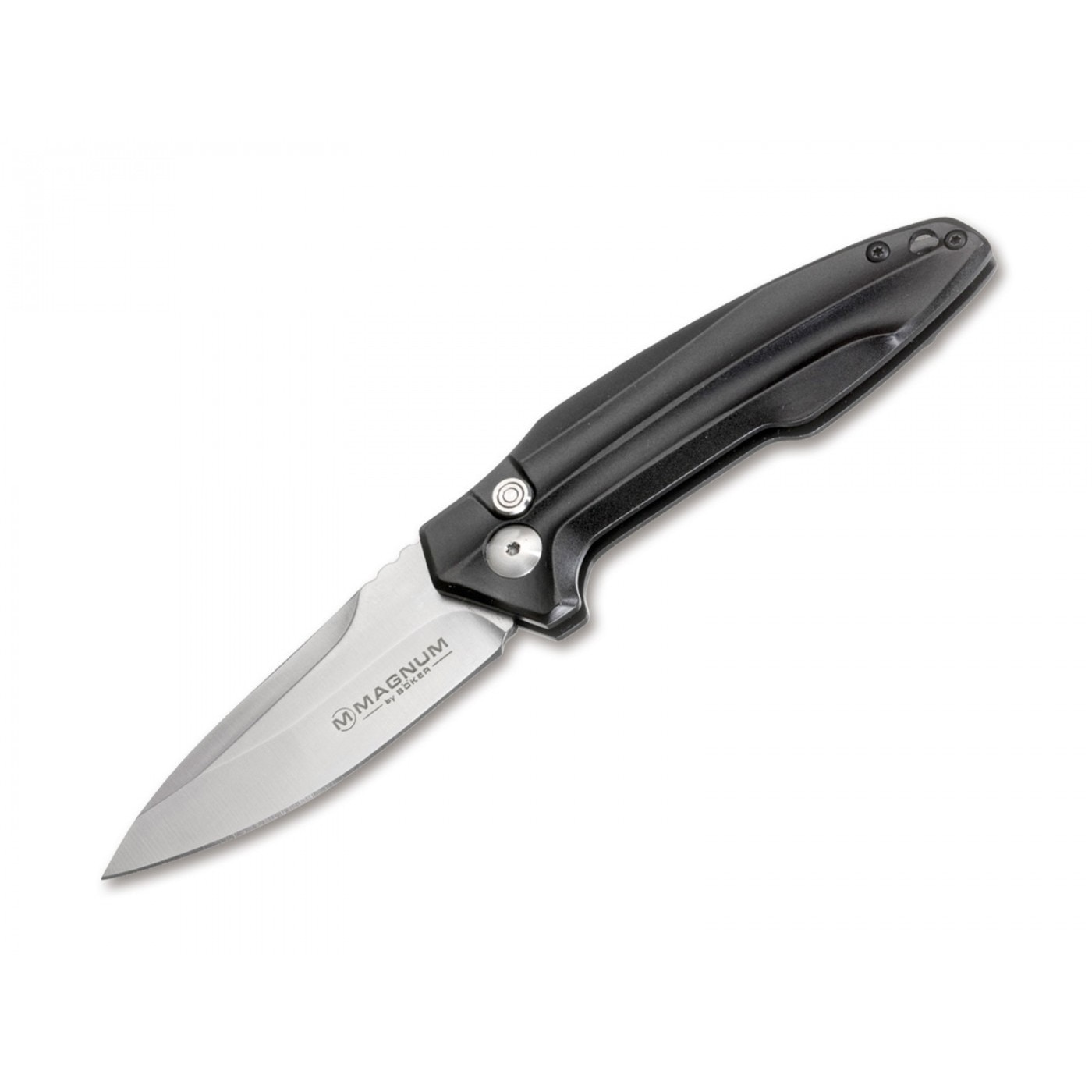 Briceag Magnum boker final flick out , deschidere asistata, otel 440a