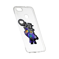 Husa Brawl Stars Ricochet, pentru HTC Desire 12 Plus, rezistenta la uzura, anti-alunecare, din silicon Premium, 650