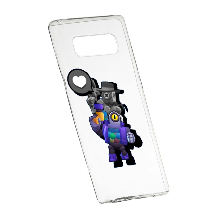 Силиконов калъф Unique за Brawl Stars Ricochet, Samsung Galaxy S10 Plus, 650