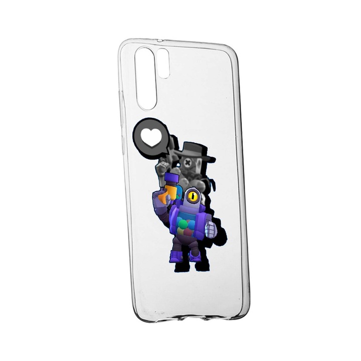 Силиконов калъф Unique за Brawl Stars Ricochet, Huawei P30 Pro, 650