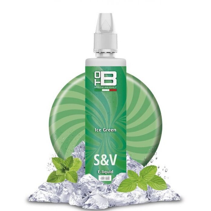 Lichid Tigara Electronica Tob - Ice Green ,40ml ,0mg/ml