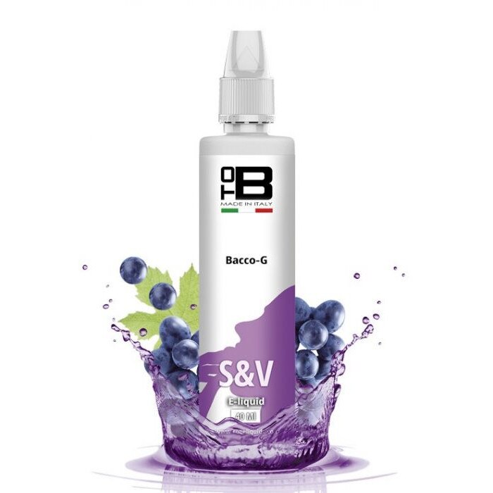 Lichid Tigara Electronica Tob - Bacco-G ,80ml ,0mg/ml