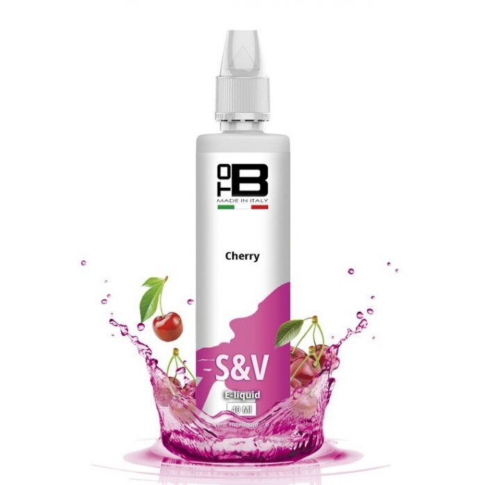 Lichid Tigara Electronica Tob - Cherry ,40ml ,0mg/ml