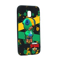 Husa Samsung Galaxy J3 2018, Brawl Stars Leon, rezistenta la uzura, anti-alunecare, din silicon Premium, B647