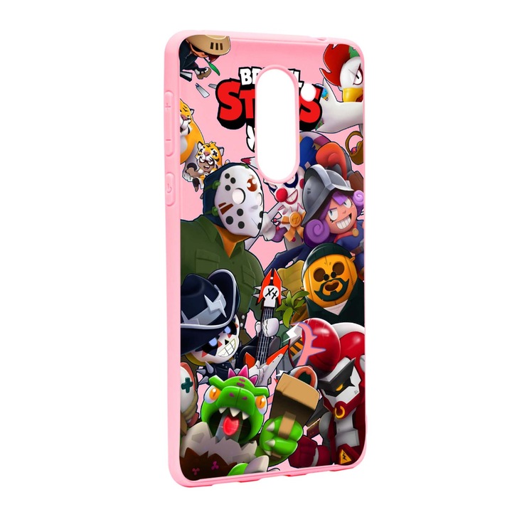 Калъф Huawei Mate 9 Lite / Honor 6X, Brawl Stars, Устойчивост на износване, Противоплъзгащ се, Премиум силикон, P646