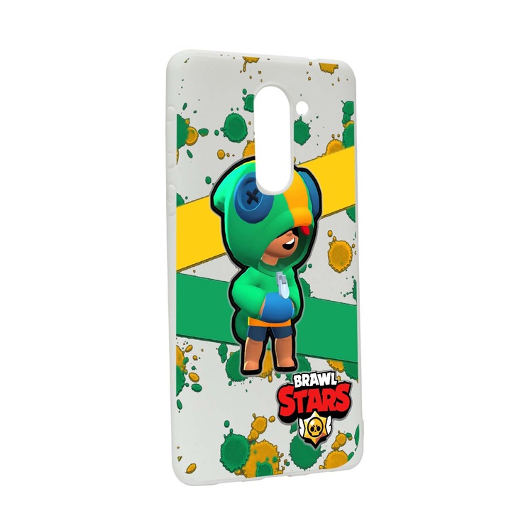 Huawei Mate 9 Lite / Honor 6X Brawl Stars Leon Устойчив на износване противоплъзгащ първокласен силиконов калъф W647