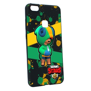 Husa Huawei P10 Lite, Brawl Stars Leon, rezistenta la uzura, anti-alunecare, din silicon Premium, B647 Husa Huawei P10 Lite, Brawl Stars Leon, rezistenta la uzura, anti-alunecare, din silicon Premium, B647