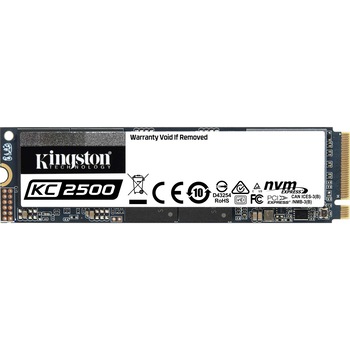 Solid-State Drive (SSD) Kingston KC2500, 500GB, NVMe™ PCIe Gen 3.0, M.2 Solid-State Drive (SSD) Kingston KC2500, 500GB, NVMe™ PCIe Gen 3.0, M.2