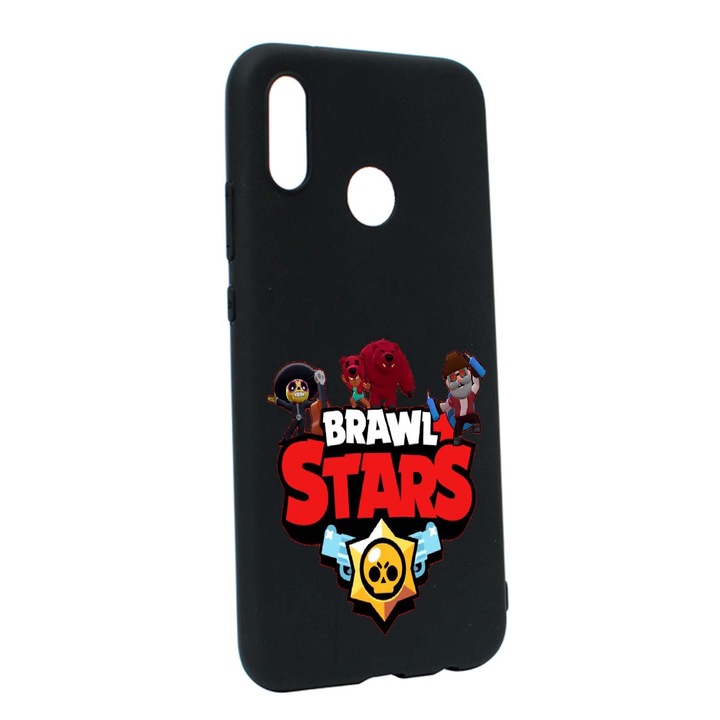Huawei P20 Lite Brawl Stars Устойчив на износване противоплъзгащ премиум силиконов калъф B651