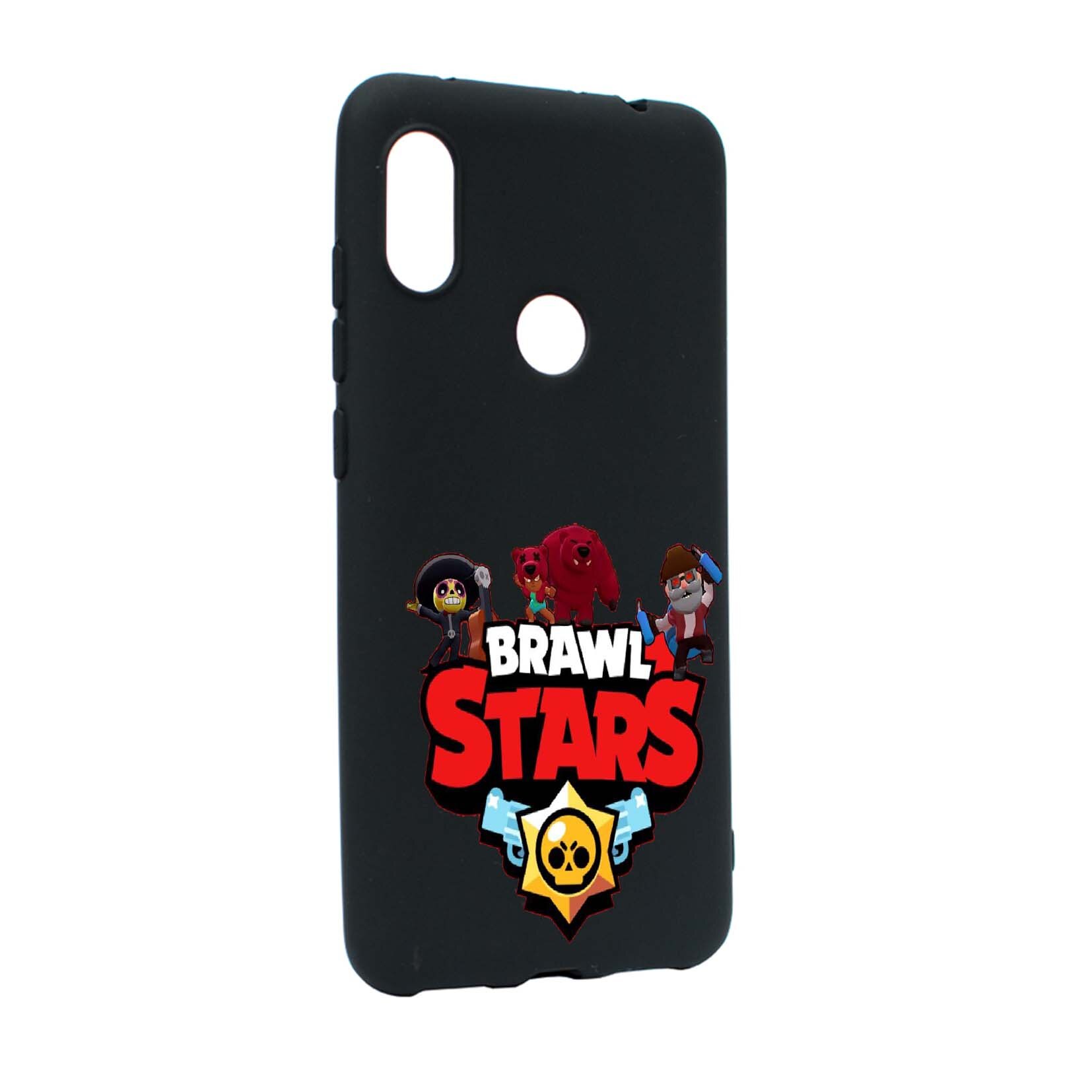 Husa Xiaomi Mi Mix 2S, Brawl Stars, rezistenta la uzura, anti-alunecare, din silicon Premium, B651