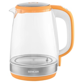 Fierbator apa Sencor SWK 2193OR, 2200 W, 2 l, Portocaliu Fierbator apa Sencor SWK 2193OR, 2200 W, 2 l, Portocaliu