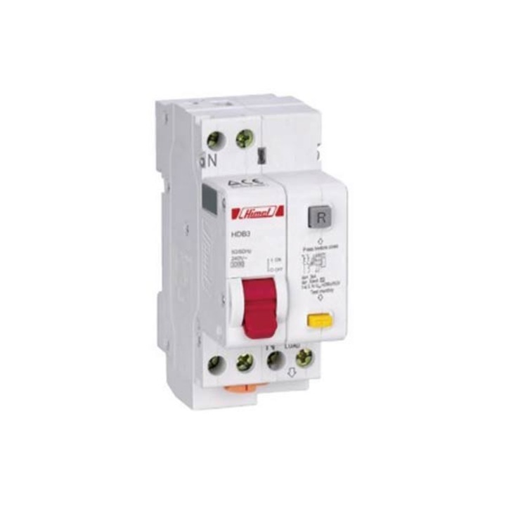 Siguranta diferentiala 1P+N 4.5KA, 16A, 30mA, Himel