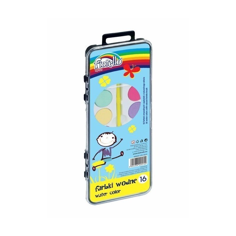 Acuarele 16 culori Fiorello