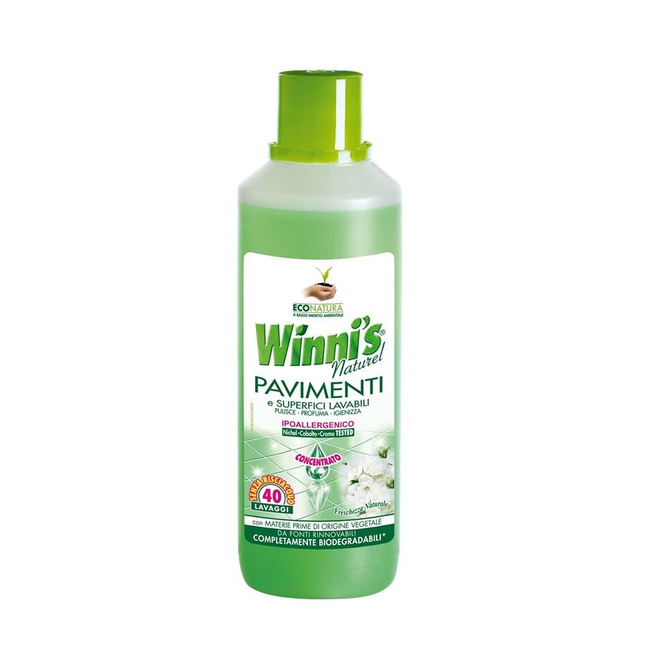 Detergent pardoseli si suprafete lavabile Winni's ecologic hipoalergenic 1000 ml