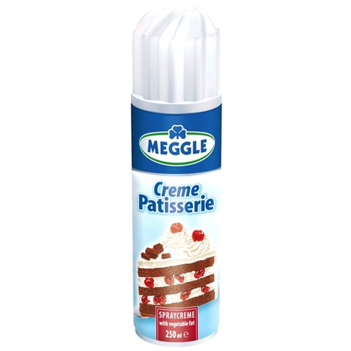 Crema patisserie spray Meggle, 250 ml