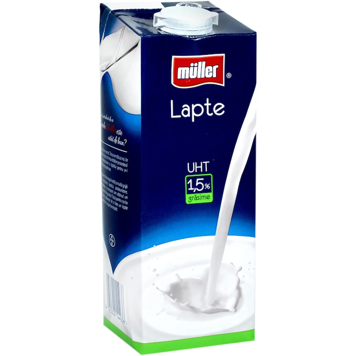 Lapte din Alpi UHT 1,5% Muller 1L