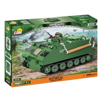 Set de constructie Cobi, Vietnam War, Blindatul M113 APC, 510 piese Set de constructie Cobi, Vietnam War, Blindatul M113 APC, 510 piese
