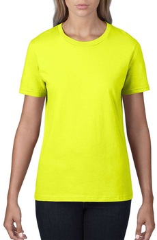 Tricou clasic, galben neon, 2XL Tricou clasic, galben neon, 2XL