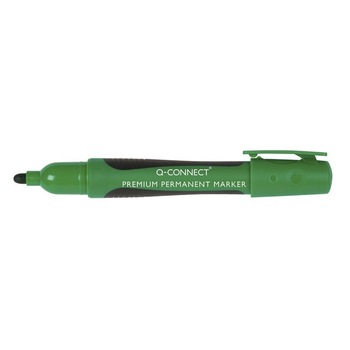 Set 10 Markere Permanente Q-CONNECT, Varf Rotund, Scriere 2-3 mm, Culoare Verde Set 10 Markere Permanente Q-CONNECT, Varf Rotund, Scriere 2-3 mm, Culoare Verde