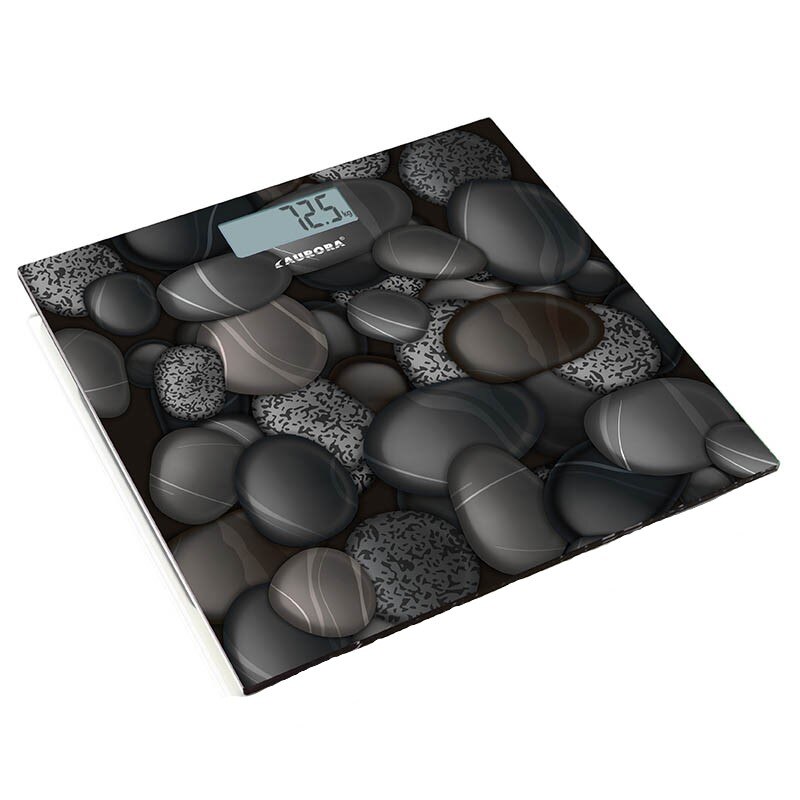 Cantar electronic Aurora AU4316 , capacitate 180 kg, sticla securizata 6mm, afisaj LCD