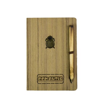 Agenda Lemn Feelings, Model 4, 19 x 13 cm Agenda Lemn Feelings, Model 4, 19 x 13 cm