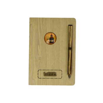 Agenda Lemn London, Model 2, 19 x 13 cm Agenda Lemn London, Model 2, 19 x 13 cm