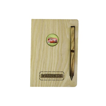 Agenda Lemn London, Model 4, 19 x 13 cm Agenda Lemn London, Model 4, 19 x 13 cm