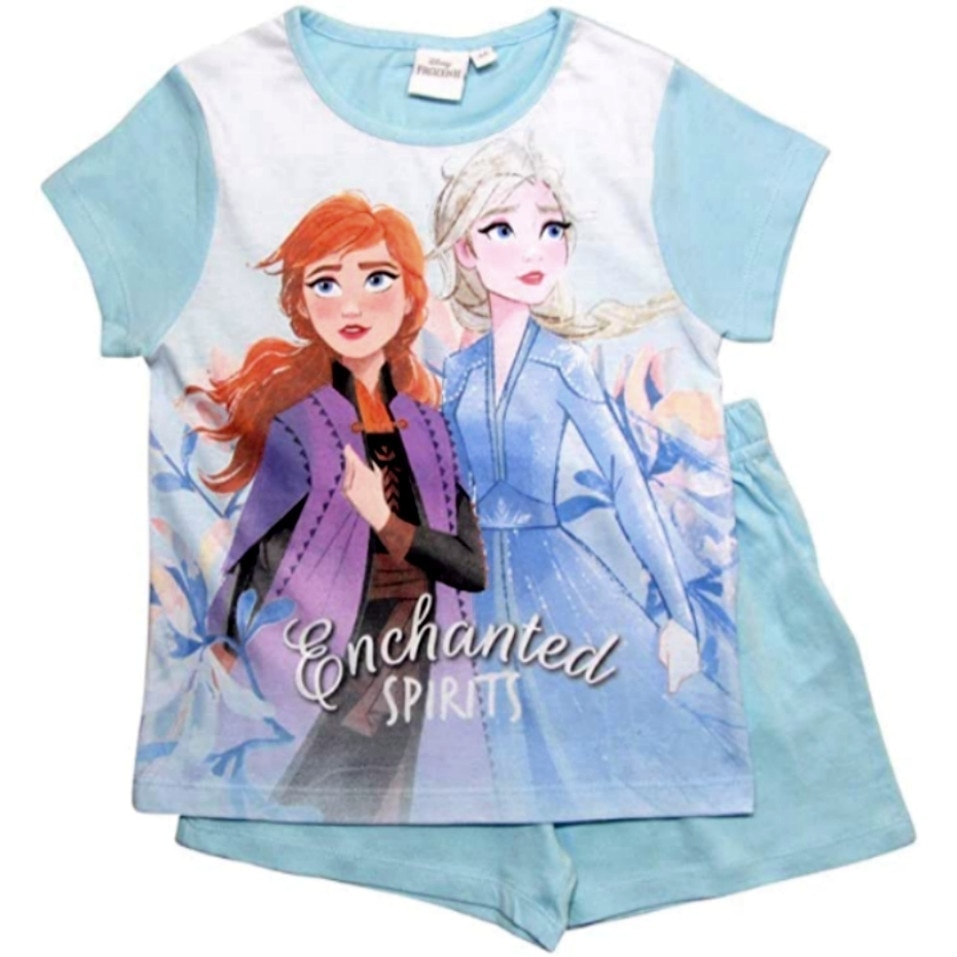Pijama Disney Frozen, Elsa si Ann, Bleu