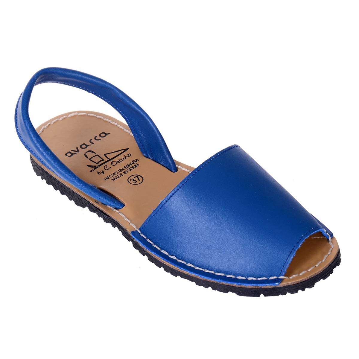 Sandale AVARCA Piele Naturala, Albastru