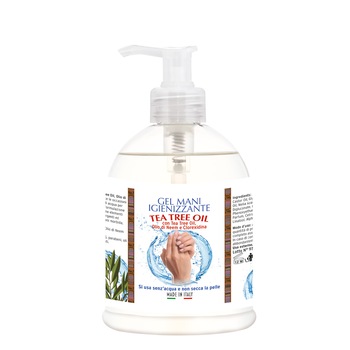 Gel dezinfectant pentru maini cu ulei de Tea Tree, ulei de Neem si Clorhexidina, La Dispensa, 300 ml Gel dezinfectant pentru maini cu ulei de Tea Tree, ulei de Neem si Clorhexidina, La Dispensa, 300 ml