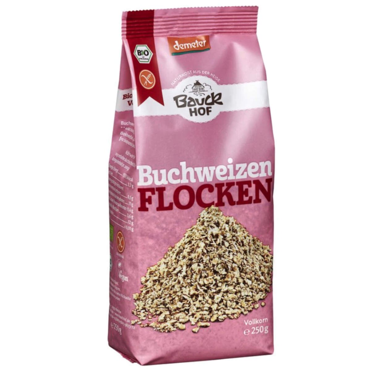 Fulgi hrisca fara gluten Bauckhof Bio, 250g
