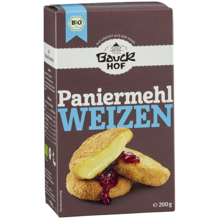 Pesmet de grau integral Bauckhof, 200g